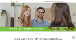 Desktop Screenshot of homematters.ae